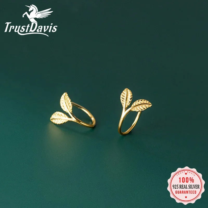 Sweet Leaf Chic Branch Stud Earrings DA2642