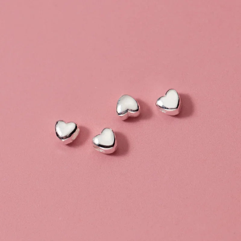 Heart Separator Bead DIY Fit Bracelet Necklace Accessories DZ774