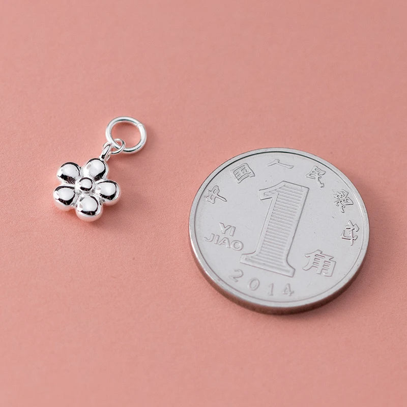 Flowers Charm Pendant DIY Accessories Wholesale DZ1680