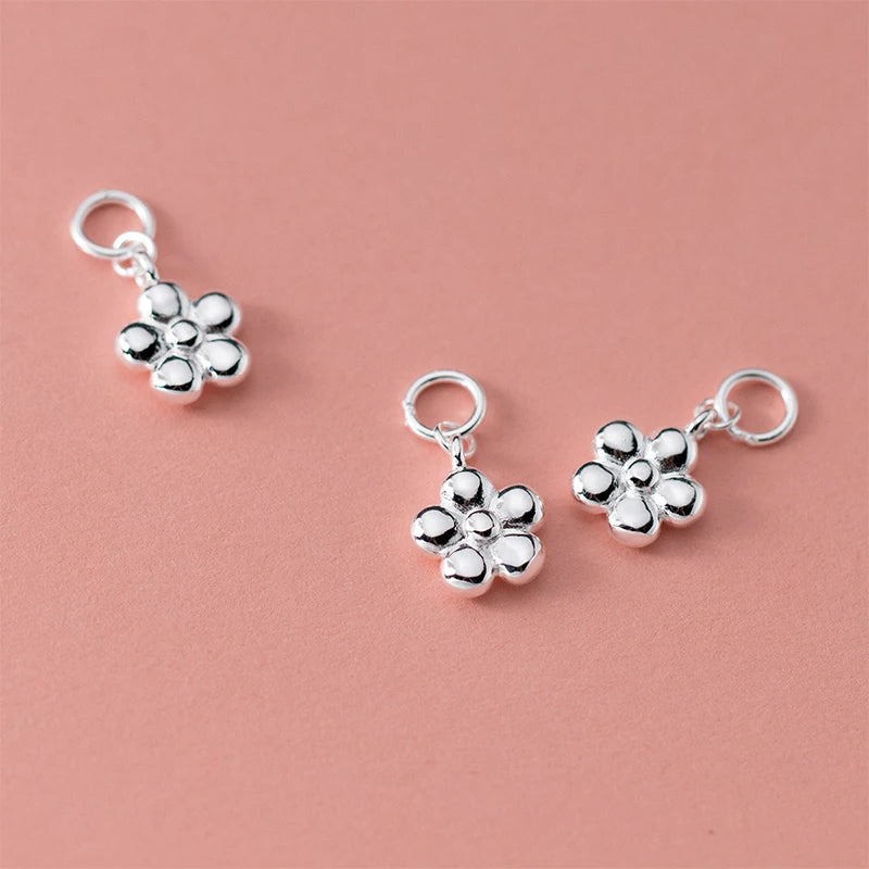 Flowers Charm Pendant DIY Accessories Wholesale DZ1680
