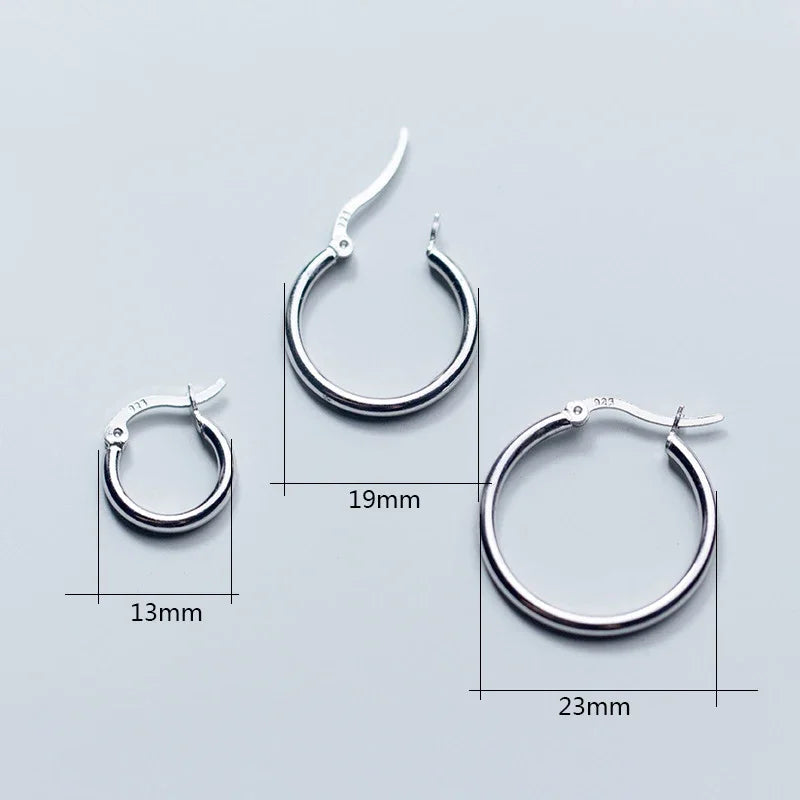 Unique Shaped Piercing Huggie Hoop Earring DS1064