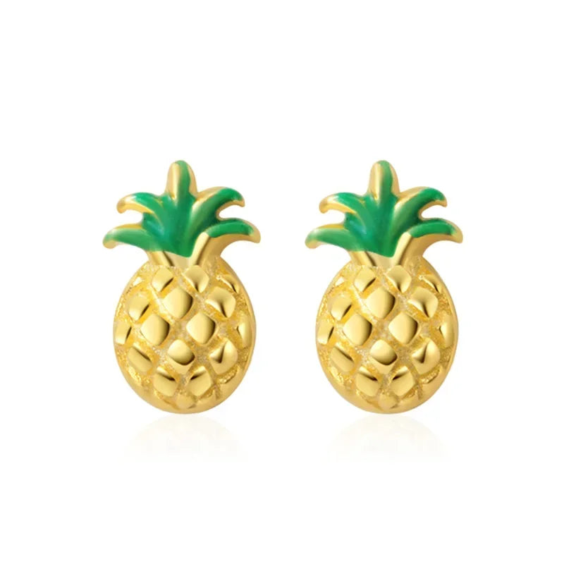 Cute Tiny Asymmetric Candy Letter Stud Earrings DS584