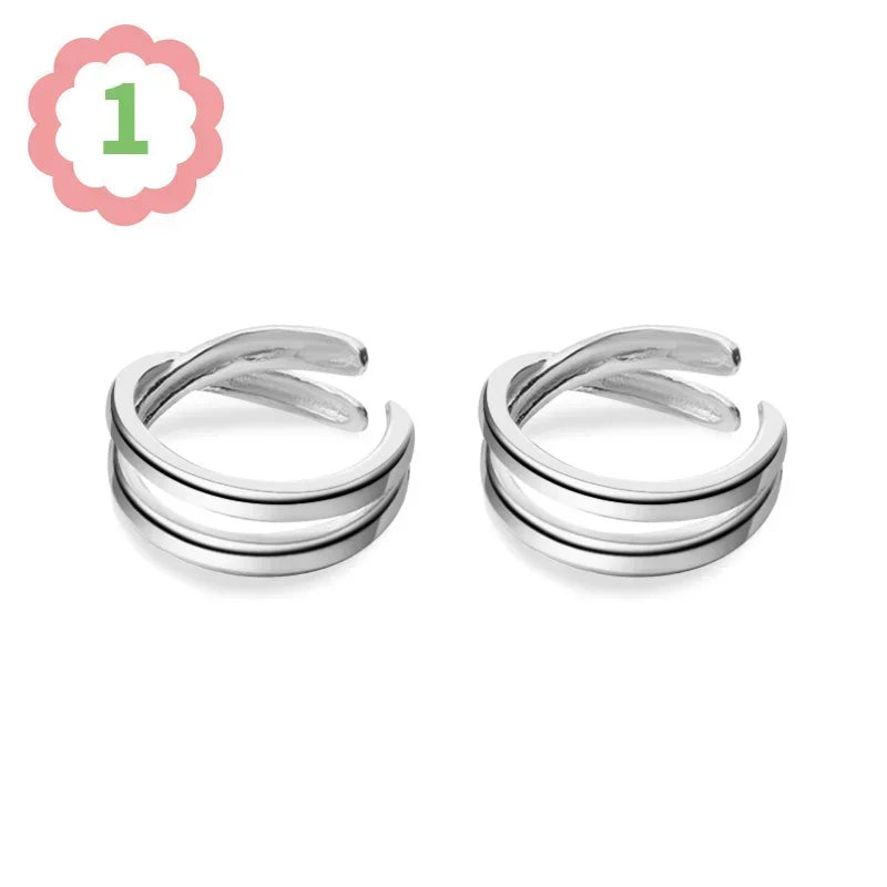 Clip on Earrings Ear Cuff DS534