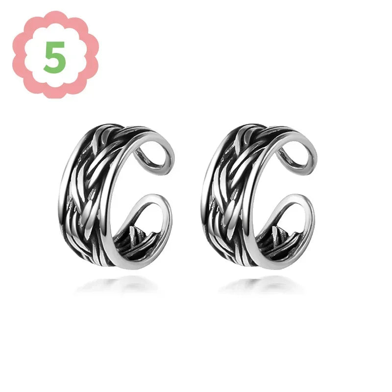 Clip on Earrings Ear Cuff DS534