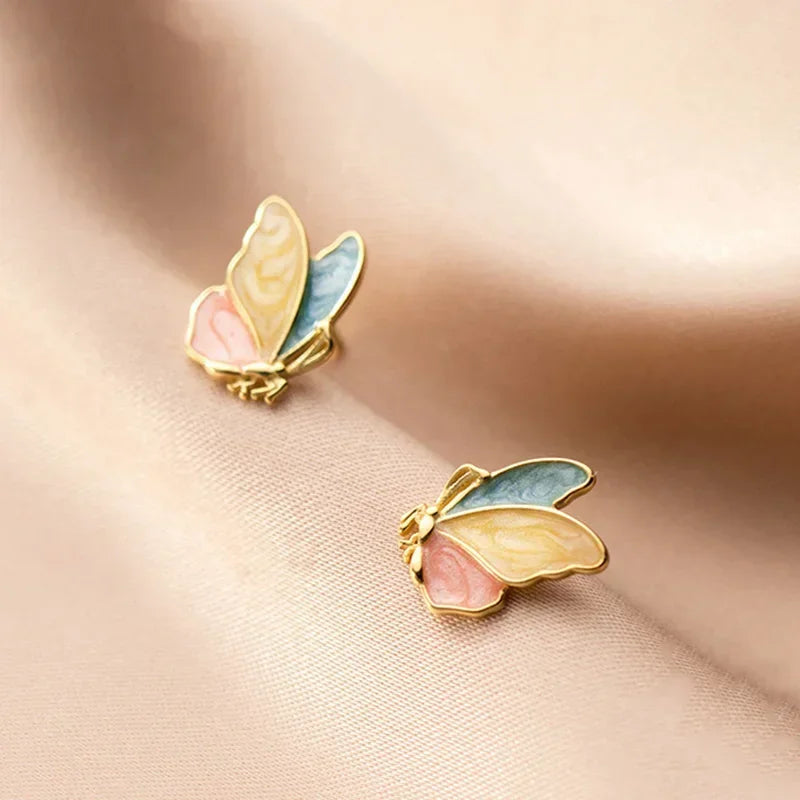 Butterfly Stud Earrings DA289