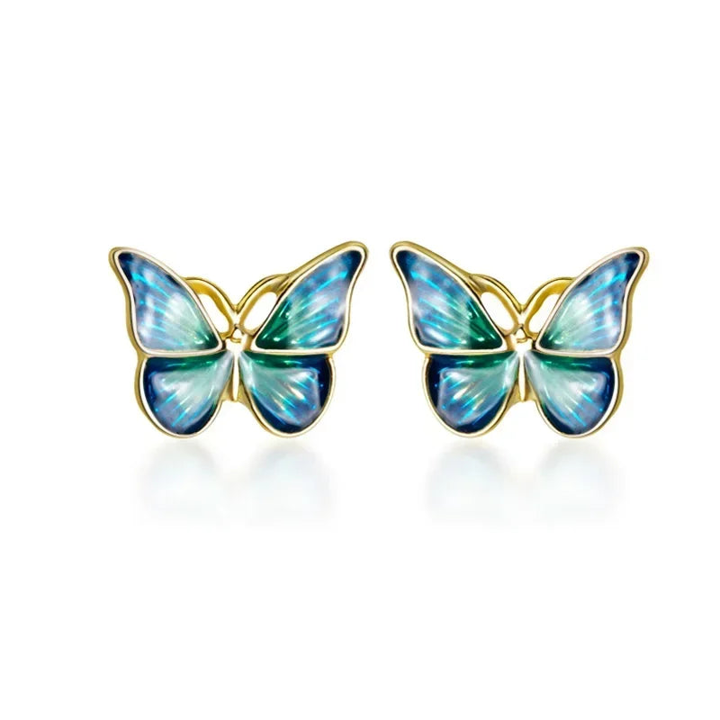 Butterfly Stud Earrings DA289