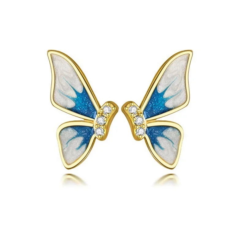 Butterfly Stud Earrings DA289