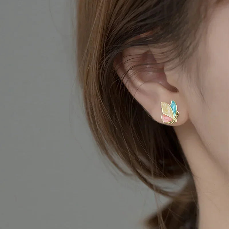 Butterfly Stud Earrings DA289