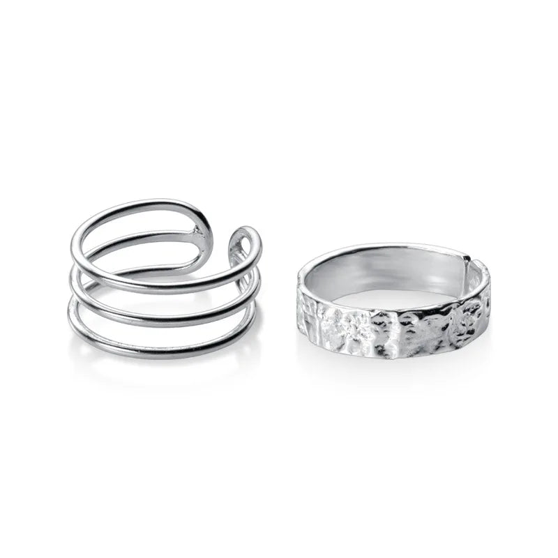 Uneven Opening Ring DA1184