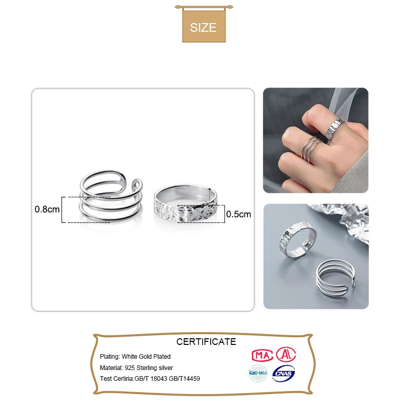 Uneven Opening Ring DA1184