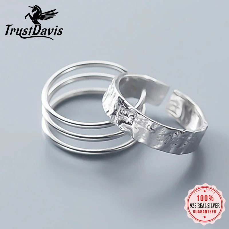 Uneven Opening Ring DA1184