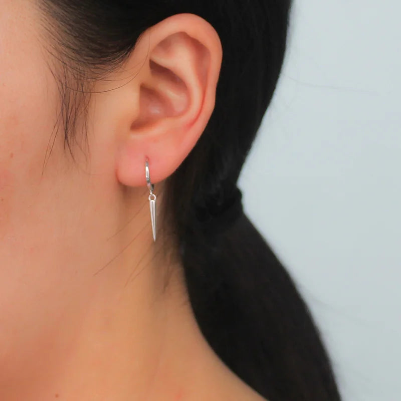 Cute Sweet Small Stick Hoop Earrings DA472
