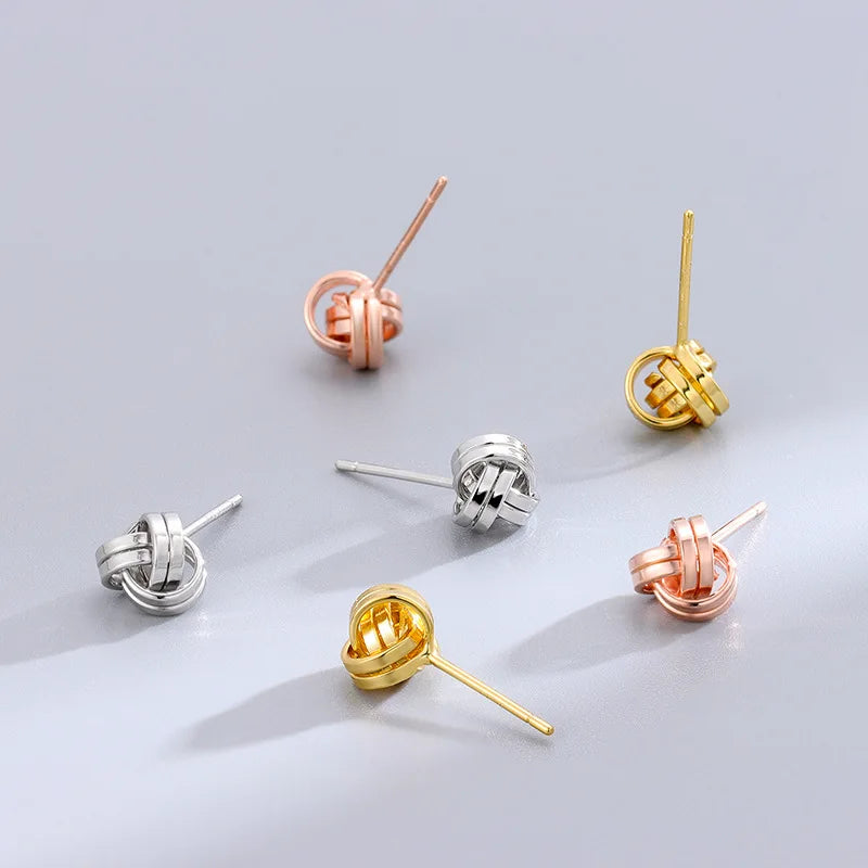 Shiny Geometric Stud Earrings Gift Jewelry DS4417