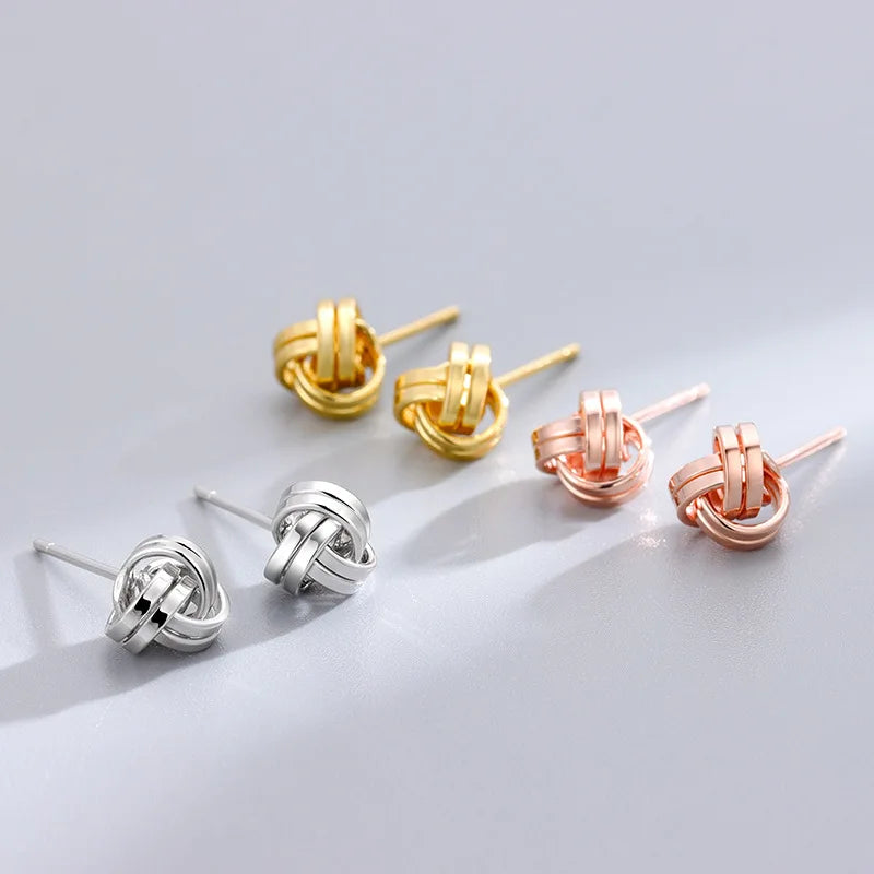 Shiny Geometric Stud Earrings Gift Jewelry DS4417