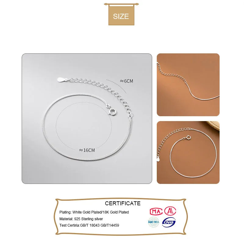 Fashion Simple Chain Bracelets DB1023