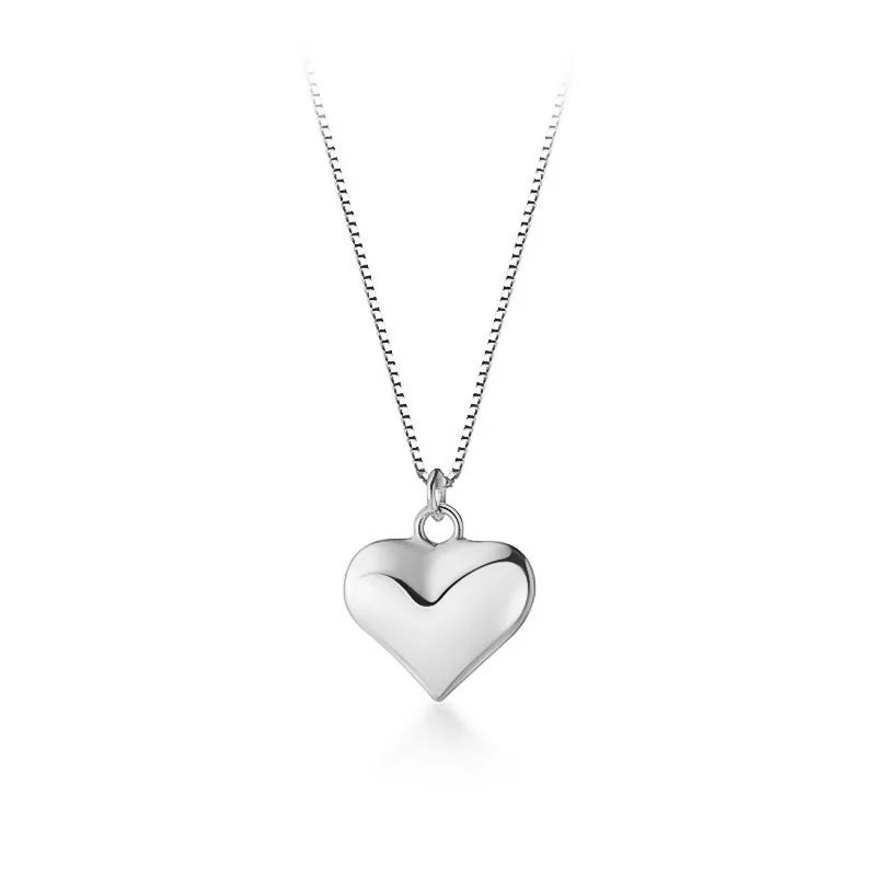 Fashion Romantic Heart Pendant Clavicle Necklace
