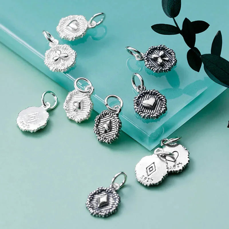 Playing CARDS Charm Pendant Handmade DIY Accessories DZ265