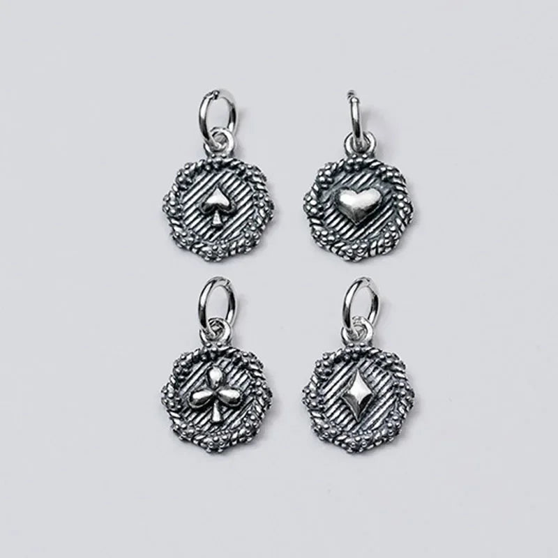 Playing CARDS Charm Pendant Handmade DIY Accessories DZ265