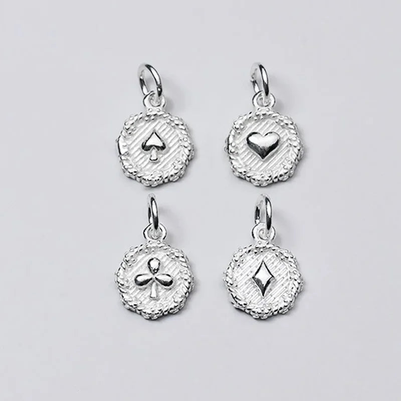Playing CARDS Charm Pendant Handmade DIY Accessories DZ265