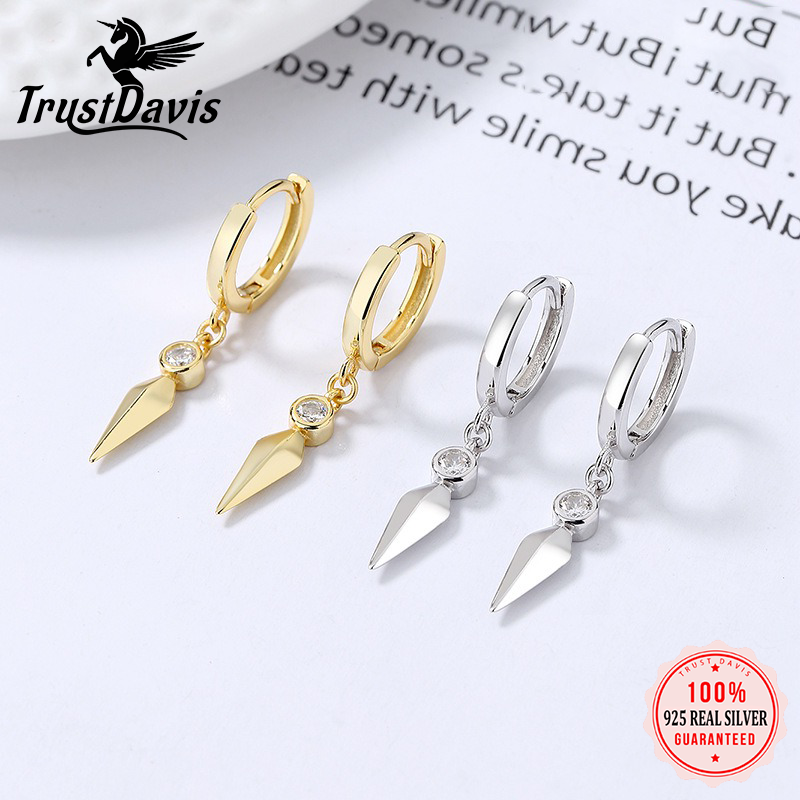 Conical Zircon Earrings DS4818