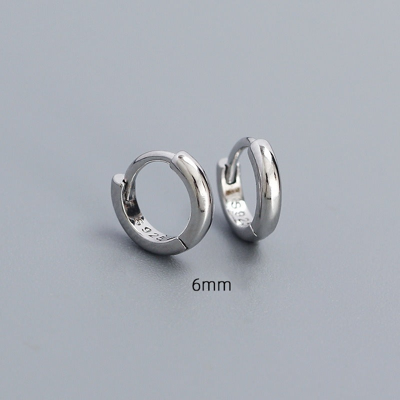 Smooth Hoop Earring DS3351