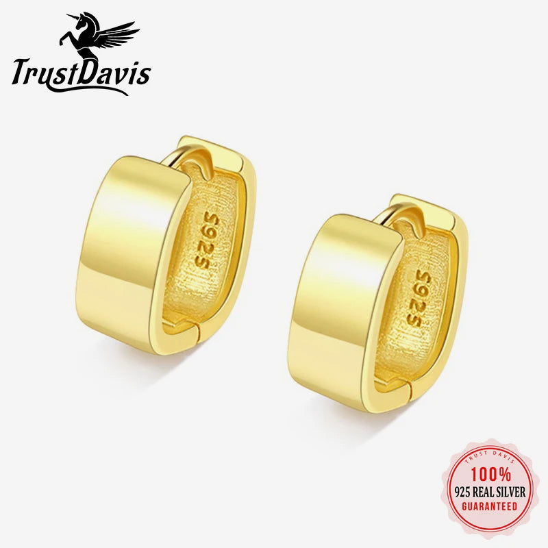 Fashion Gold/Silver Square Hoop Earring DS3511