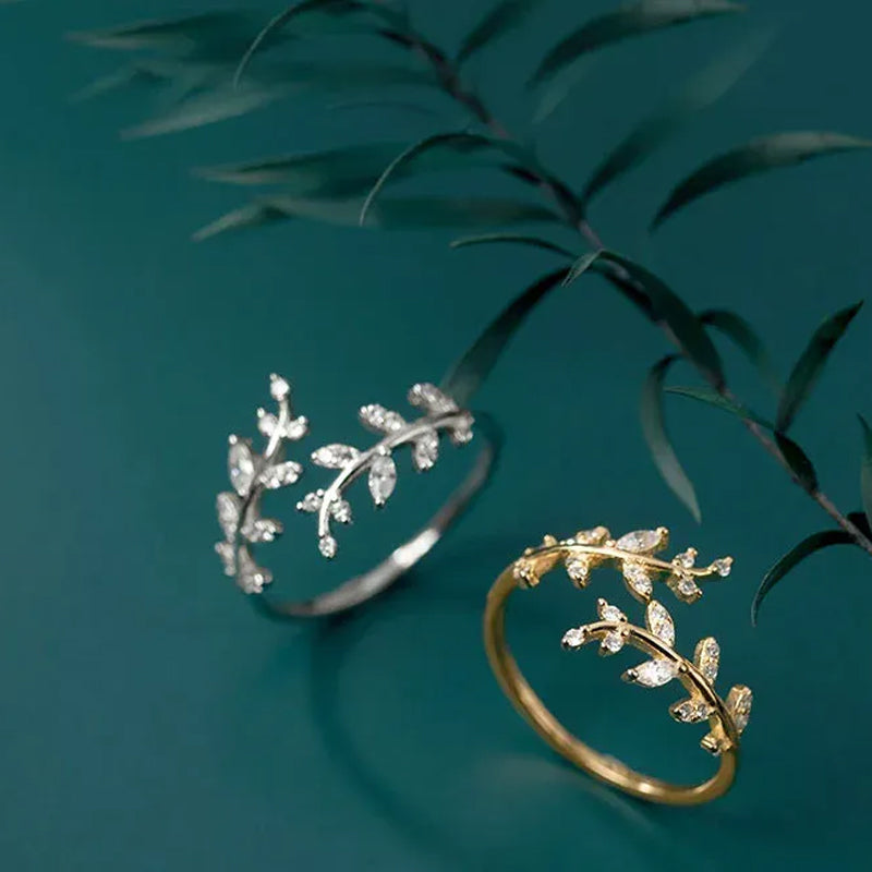 Leaf Open Ring Gift DS4281