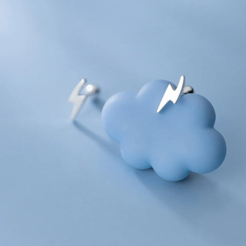 Fashion Sweet Lightning Screw Stud Earrings DB077