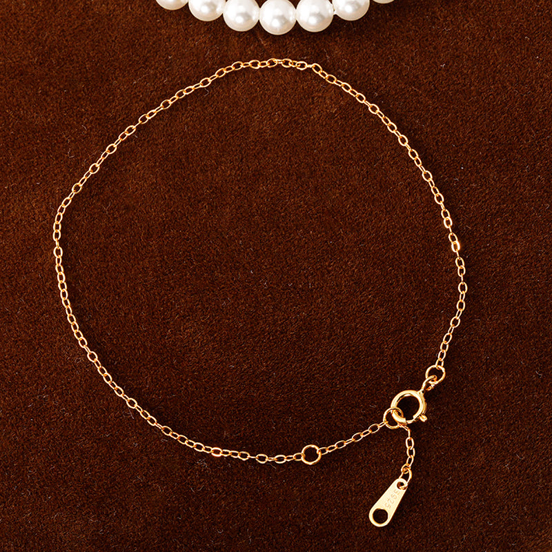 Fashion Sweet Minimalist Chain Charm Bracelet DA2317