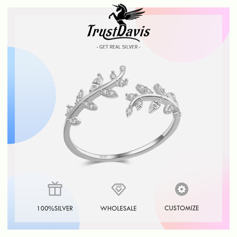 Leaf Open Ring Gift DS4281
