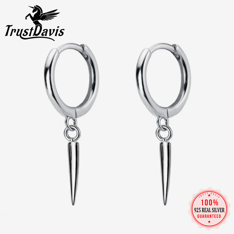 Cute Sweet Small Stick Hoop Earrings DA472