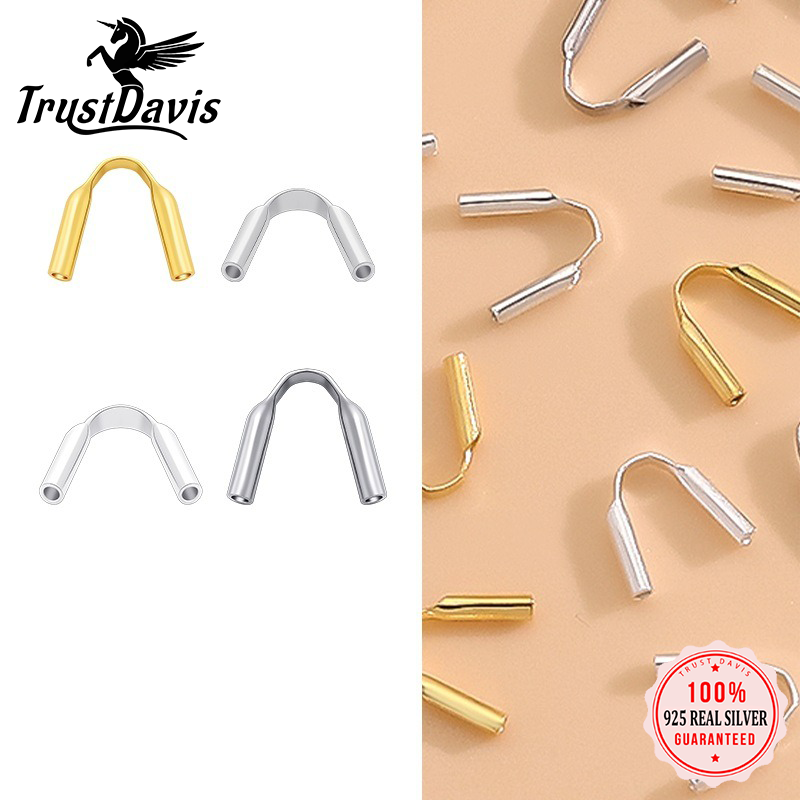 U-shaped buckle DIY silver jewelry accessories DS4817