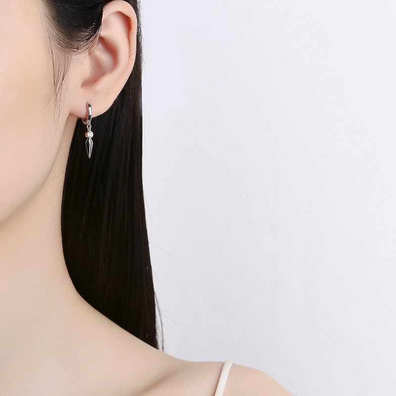 Conical Zircon Earrings DS4818