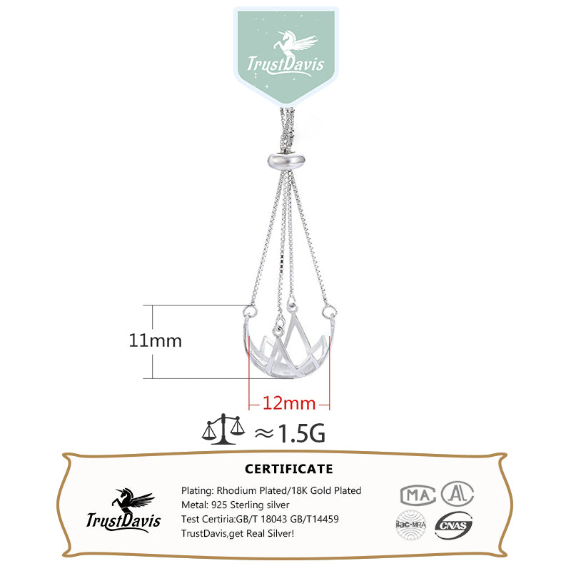 DIY Pendant Base – Pearl Net Pouch DS5026