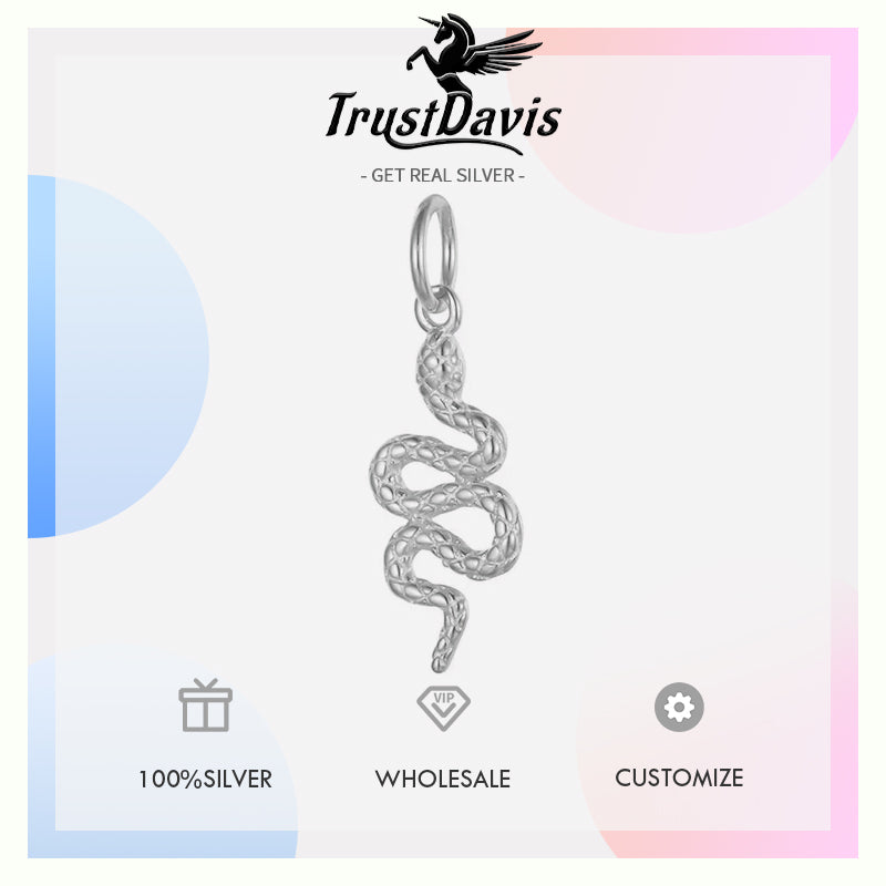 Fashion Sweet Animal Snake Charm Pendant HY304