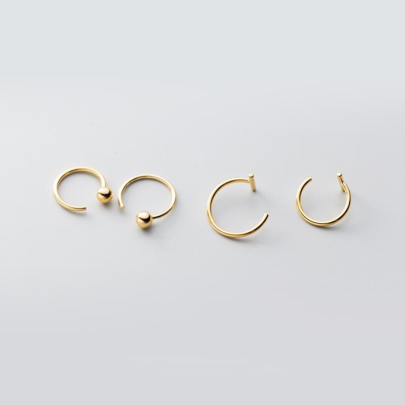 Fashion Casual Stick Hook Stud Earrings DA180