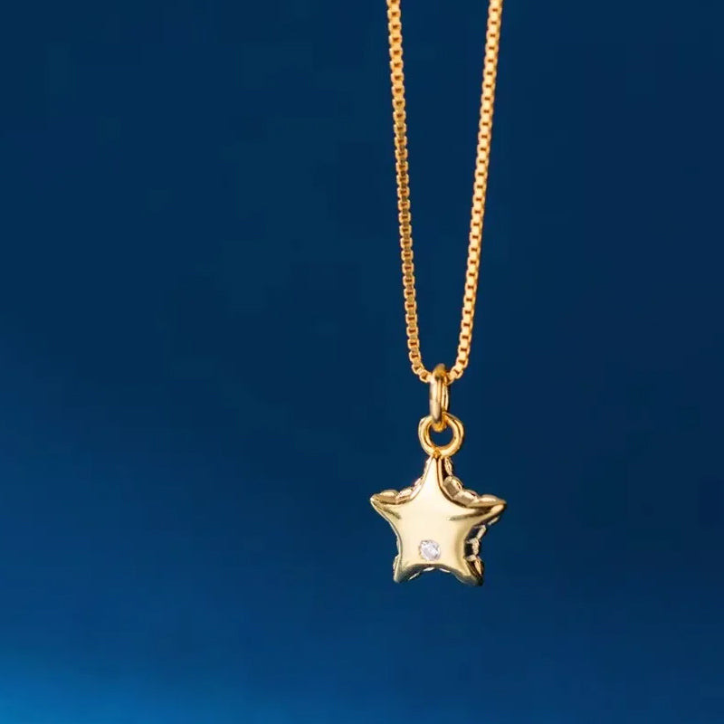 Fashion Sweet Star CZ Pendant DIY Necklace Bracelet Accessories HY972