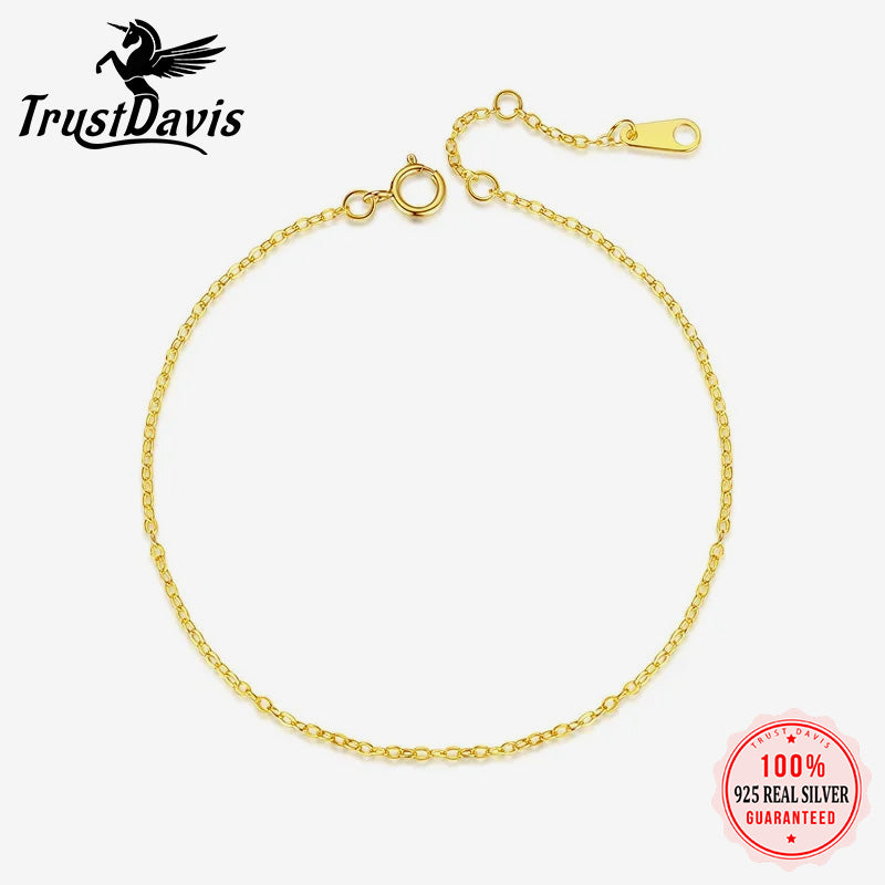 Fashion Sweet Minimalist Chain Charm Bracelet DA2317