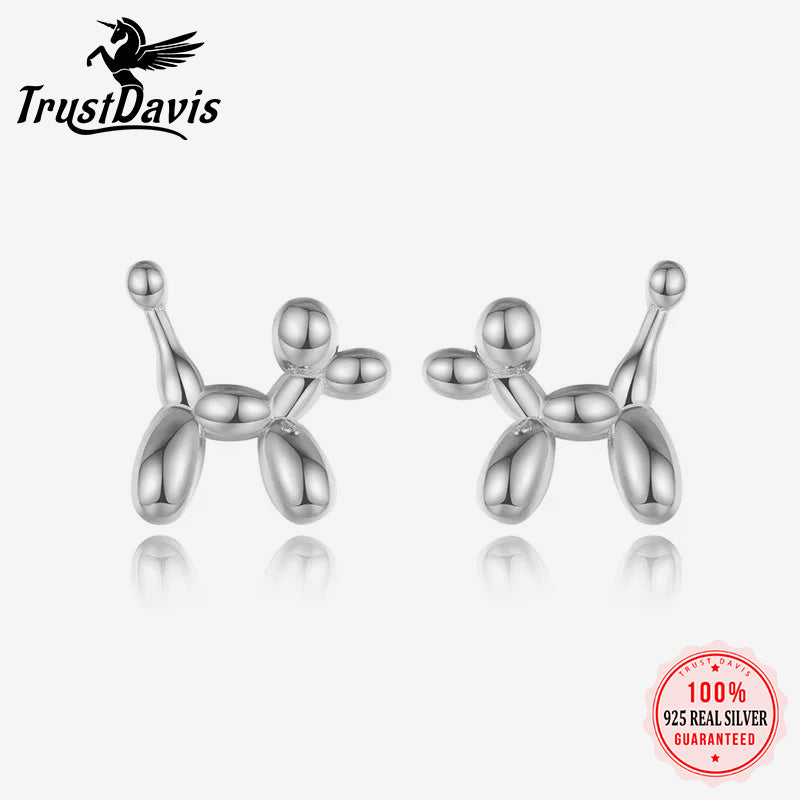 Fashion Animal Balloon Dog Stud Earrings DA2606