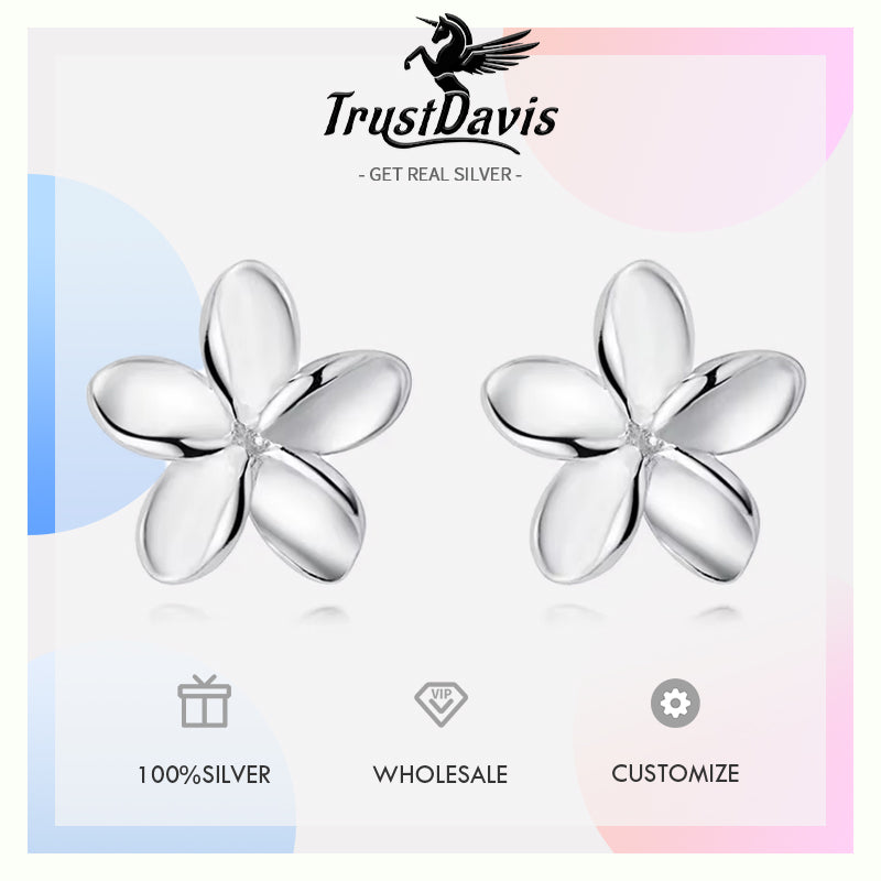 Fashion Sweet Mini 5/6/7mm Flower Stud Earrings DS197