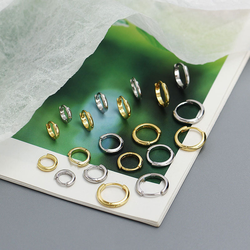 Smooth Hoop Earring DS3351