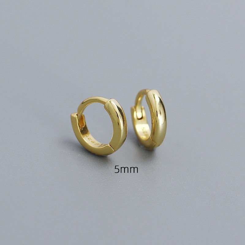 Smooth Hoop Earring DS3351