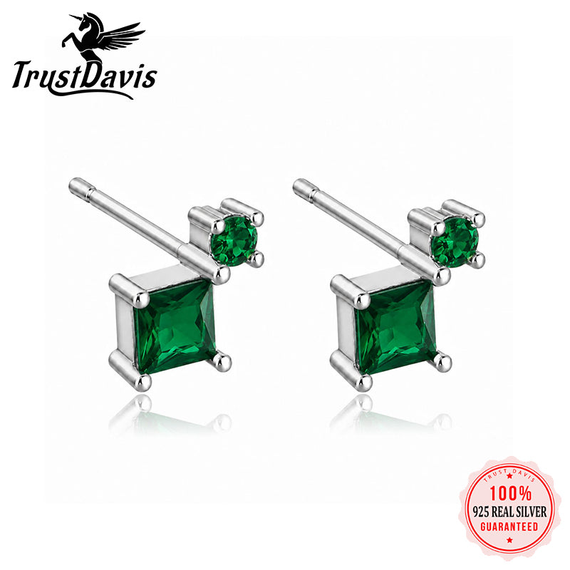 Stacked Colored Zircon Earrings DS4916