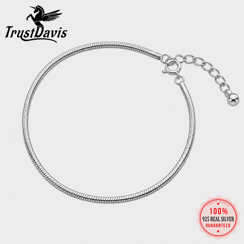 Fashion Snake Chain Bracelet Anklets For Women Fine Jewelry DA1217