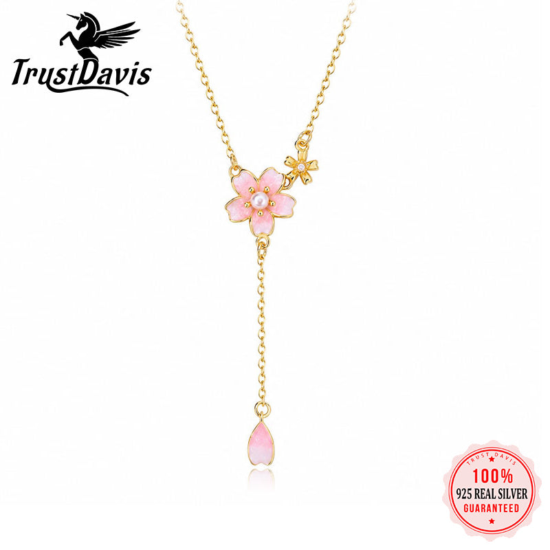 Pearl Flower Necklace DS4906