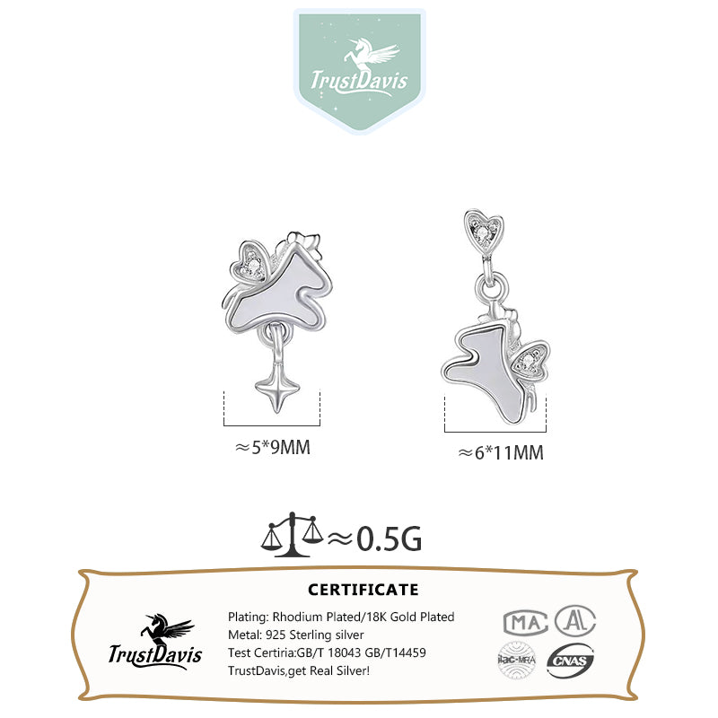 Dreamy Unicorn Siver Earrings DS4870