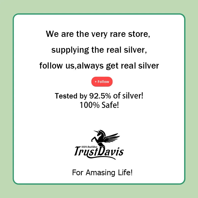TrustDavis Real 925 Sterling Silver Fashion Sweet Colour Zircon Charm Hoop Earring For Women Wedding Birthday Jewelry DA2682