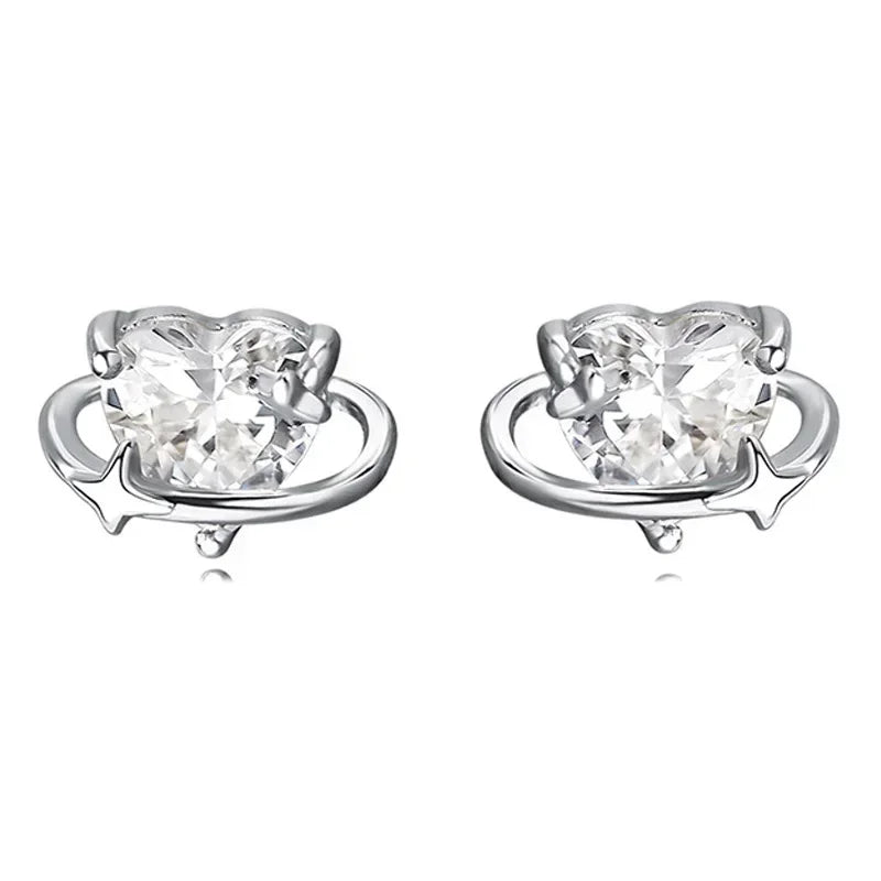 Heart Stud Earring DS4217
