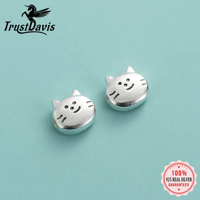 Sweet Cute Cat Animal  Pendant  DZ1650