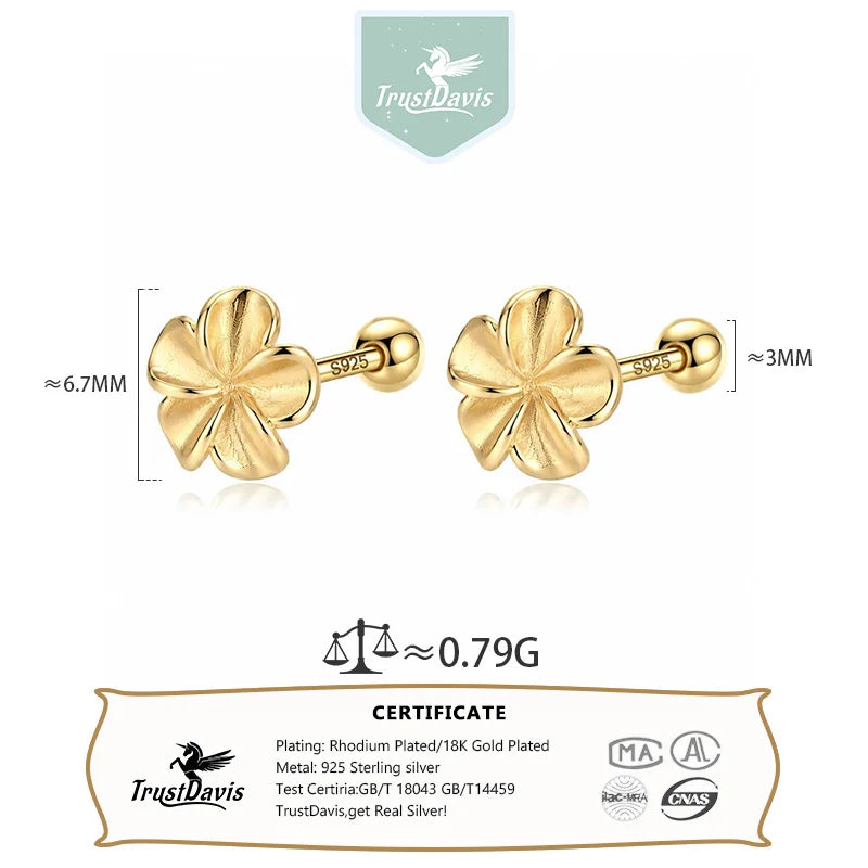 Flower Stud Earrings DS4930